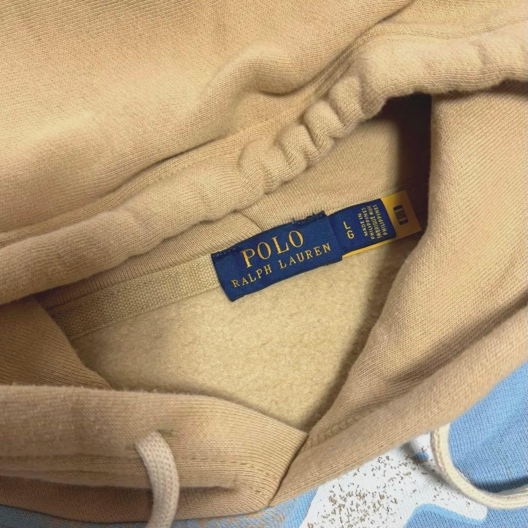 もあめしPOLOラルフローレン馬柄グラフィックパーカーL♡
