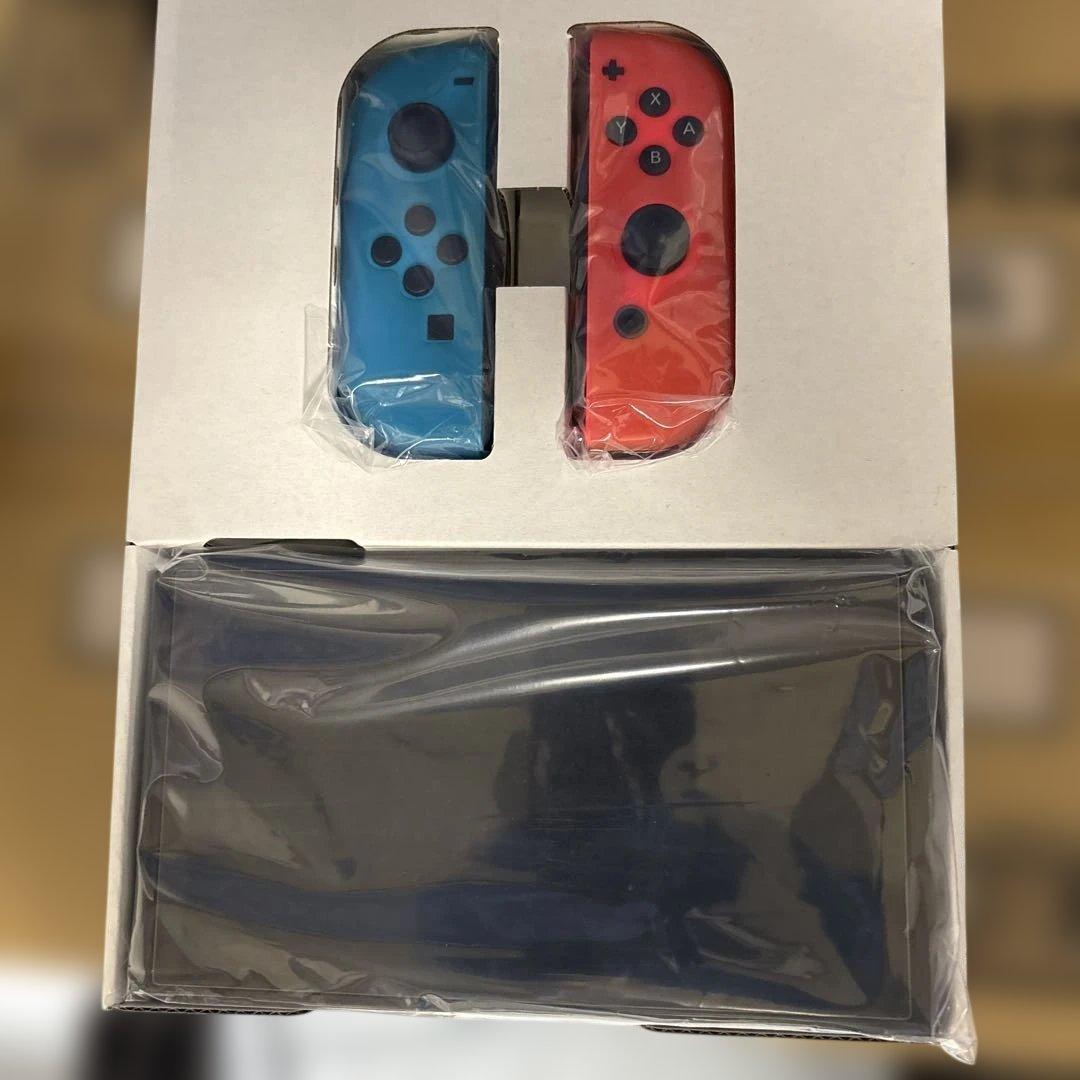 2022年製 Nintendo Switch 本体 青/オレンジ プロコン付き