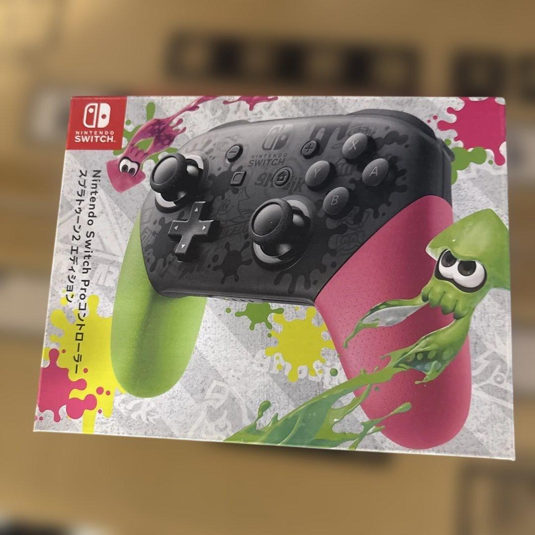 2022年製 Nintendo Switch 本体 青/オレンジ プロコン付き