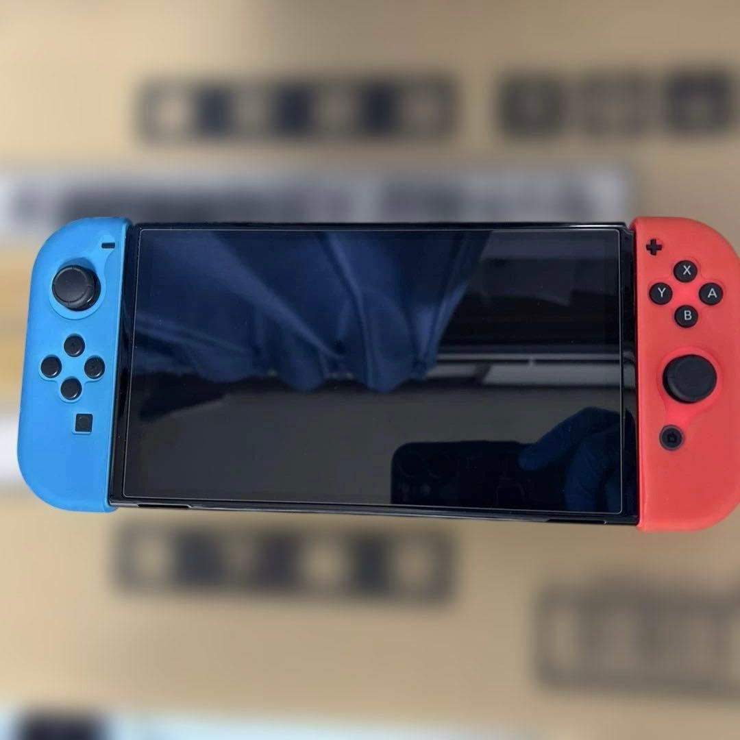 2022年製 Nintendo Switch 本体 青/オレンジ プロコン付き