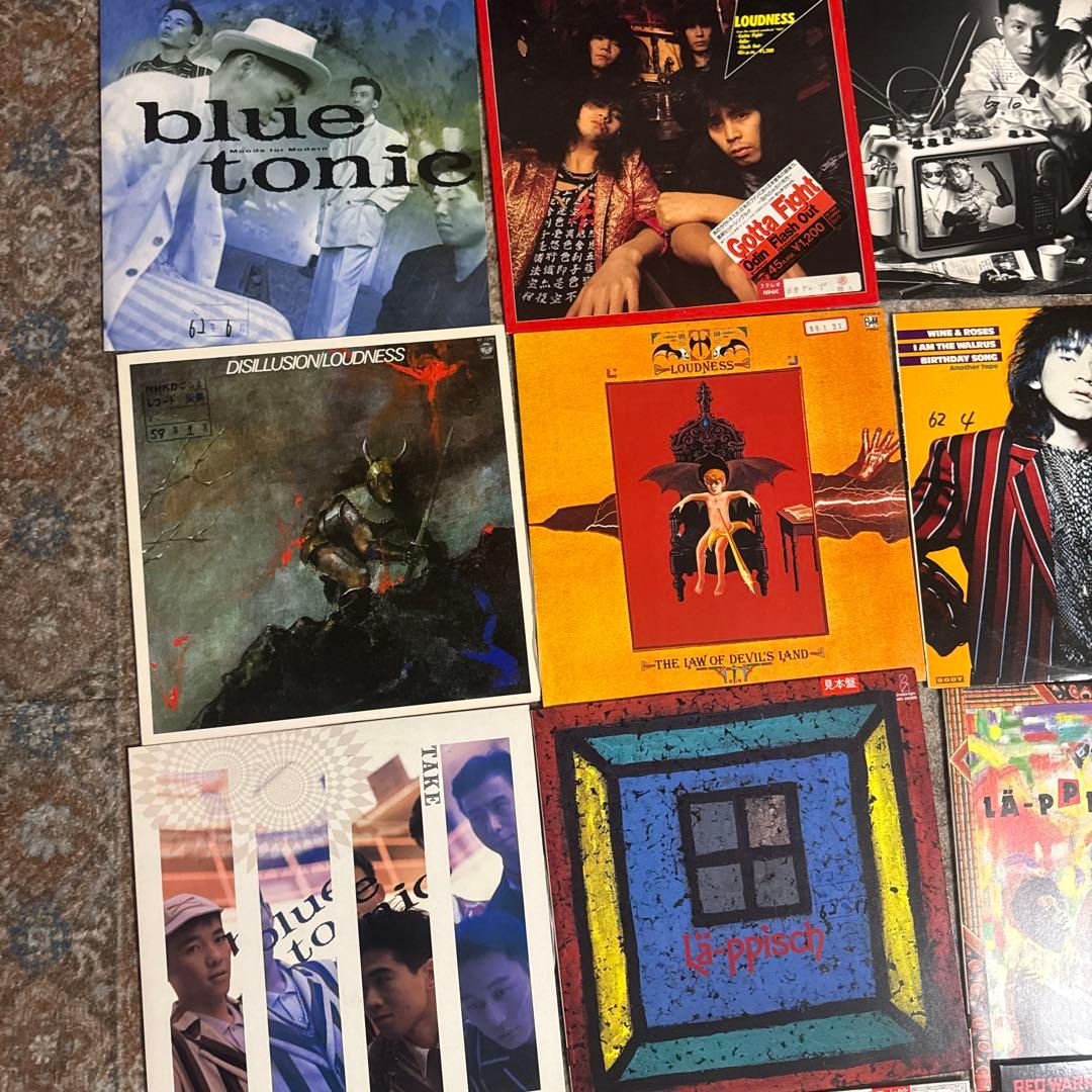 全て見本盤　盤新　JROCK JFUNK レコードまとめ　LA PPISCH等