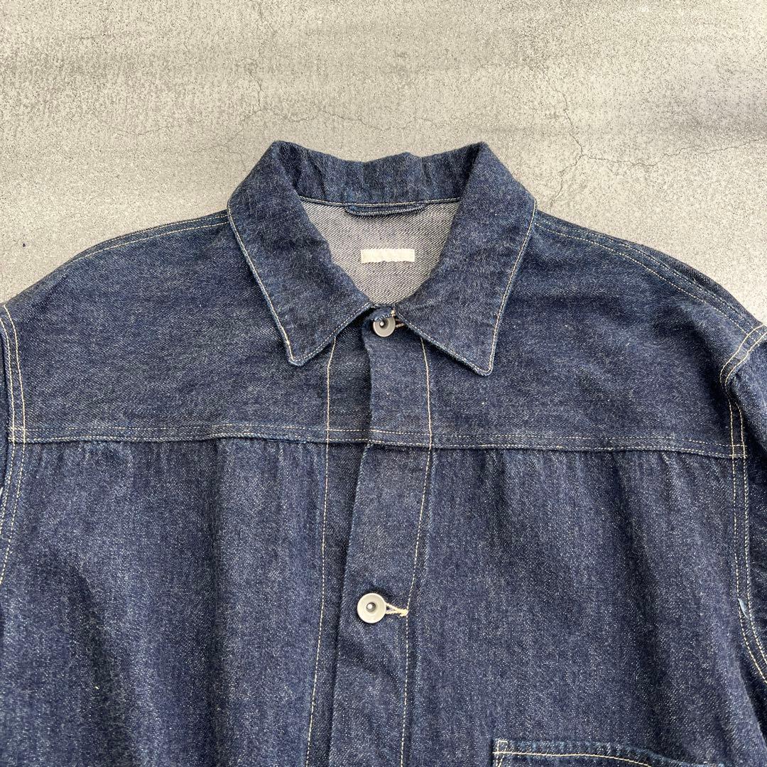 COMOLI デニムジャケット サイズ2 インディゴ 23SS