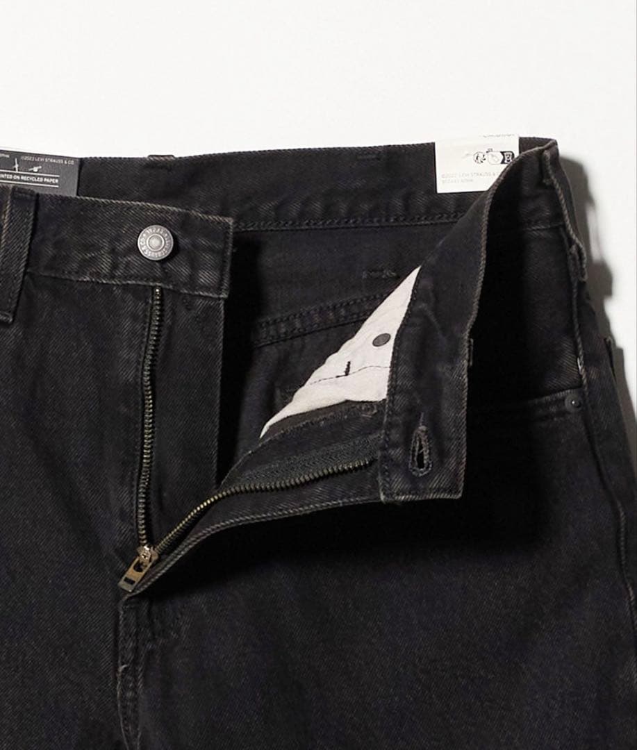 美品 Levi's 517 ブラックデニム 32inch