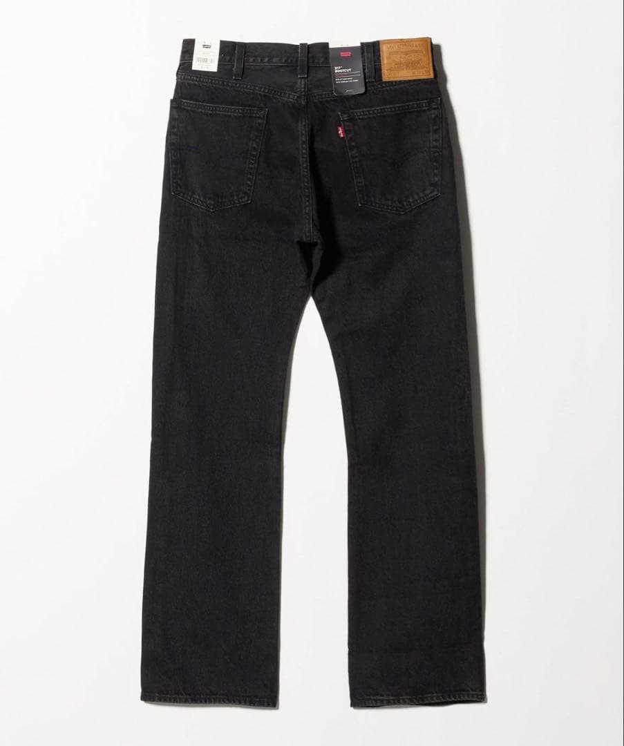 美品 Levi's 517 ブラックデニム 32inch
