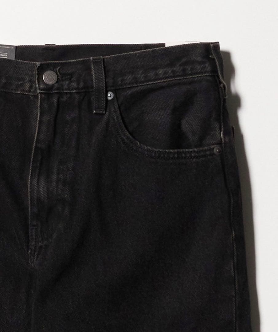 美品 Levi's 517 ブラックデニム 32inch