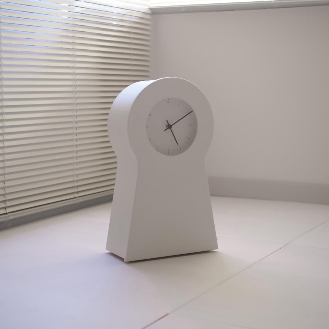 廃盤カラー ikea ps 1995 時計 ホワイト