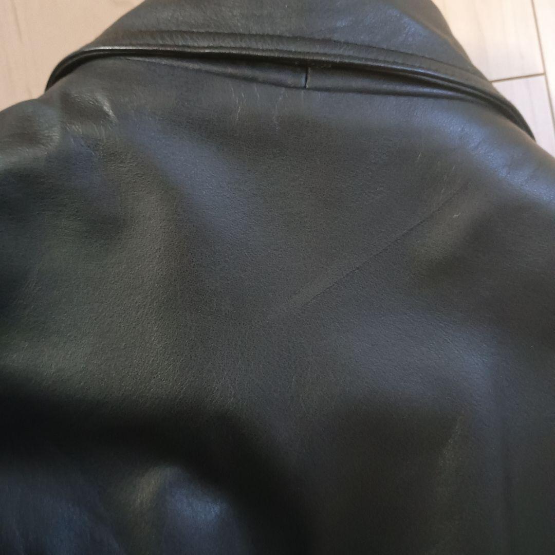OLD UNIQLO レザージャケット黒