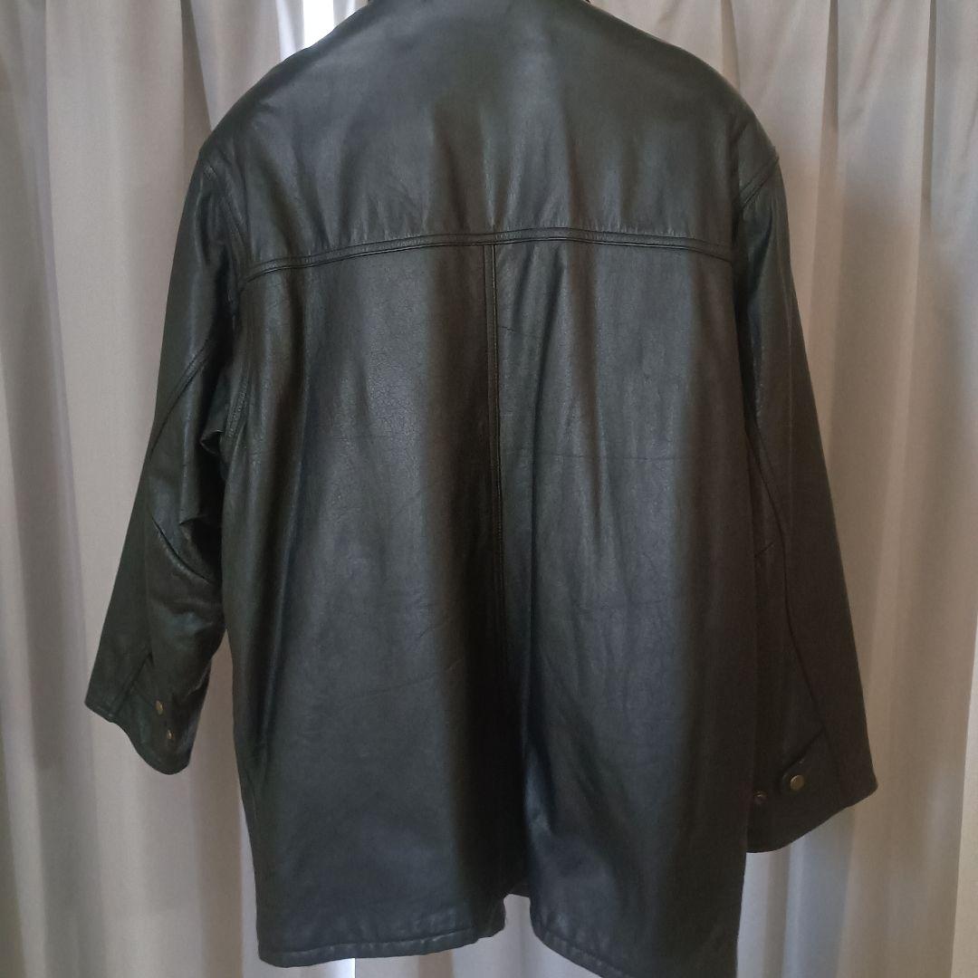 OLD UNIQLO レザージャケット黒