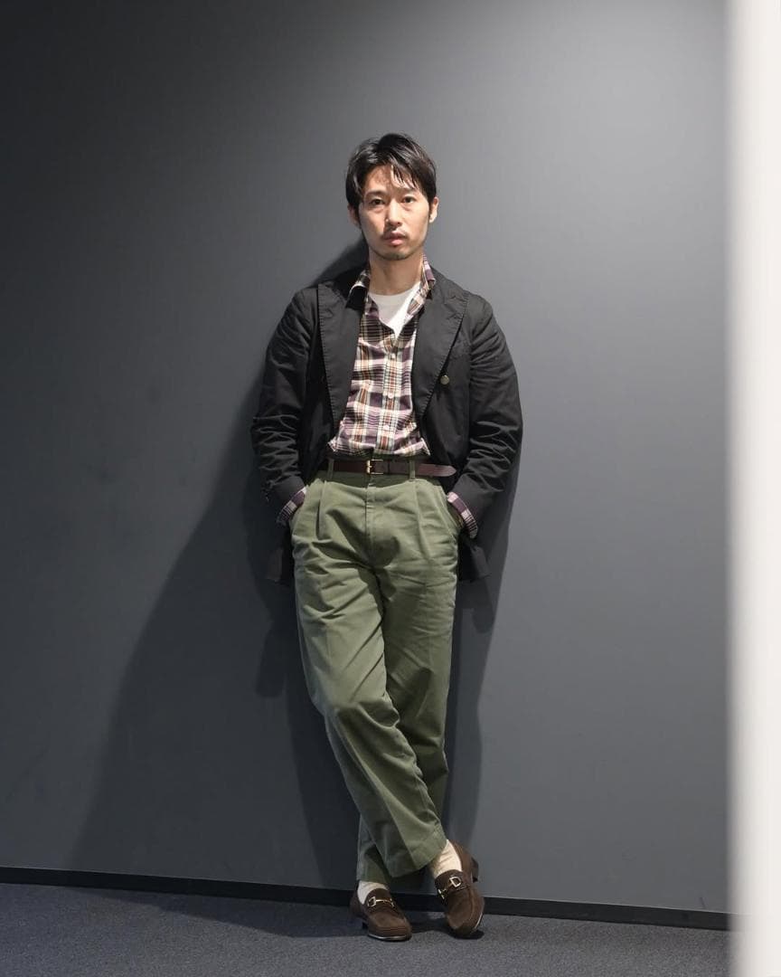 BEAMS F別注 BERNARD ZINS VENICE 38 ヘリンボーン