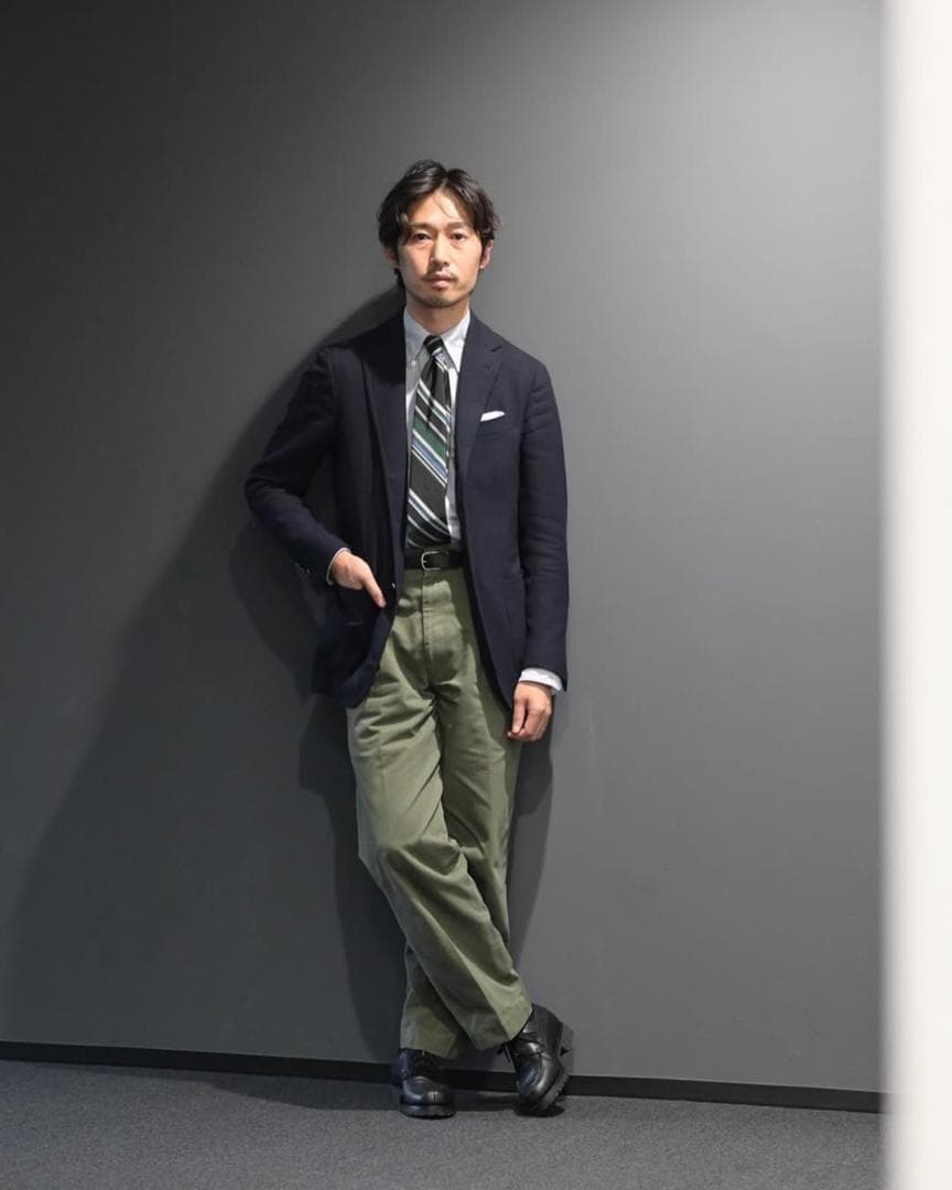 BEAMS F別注 BERNARD ZINS VENICE 38 ヘリンボーン