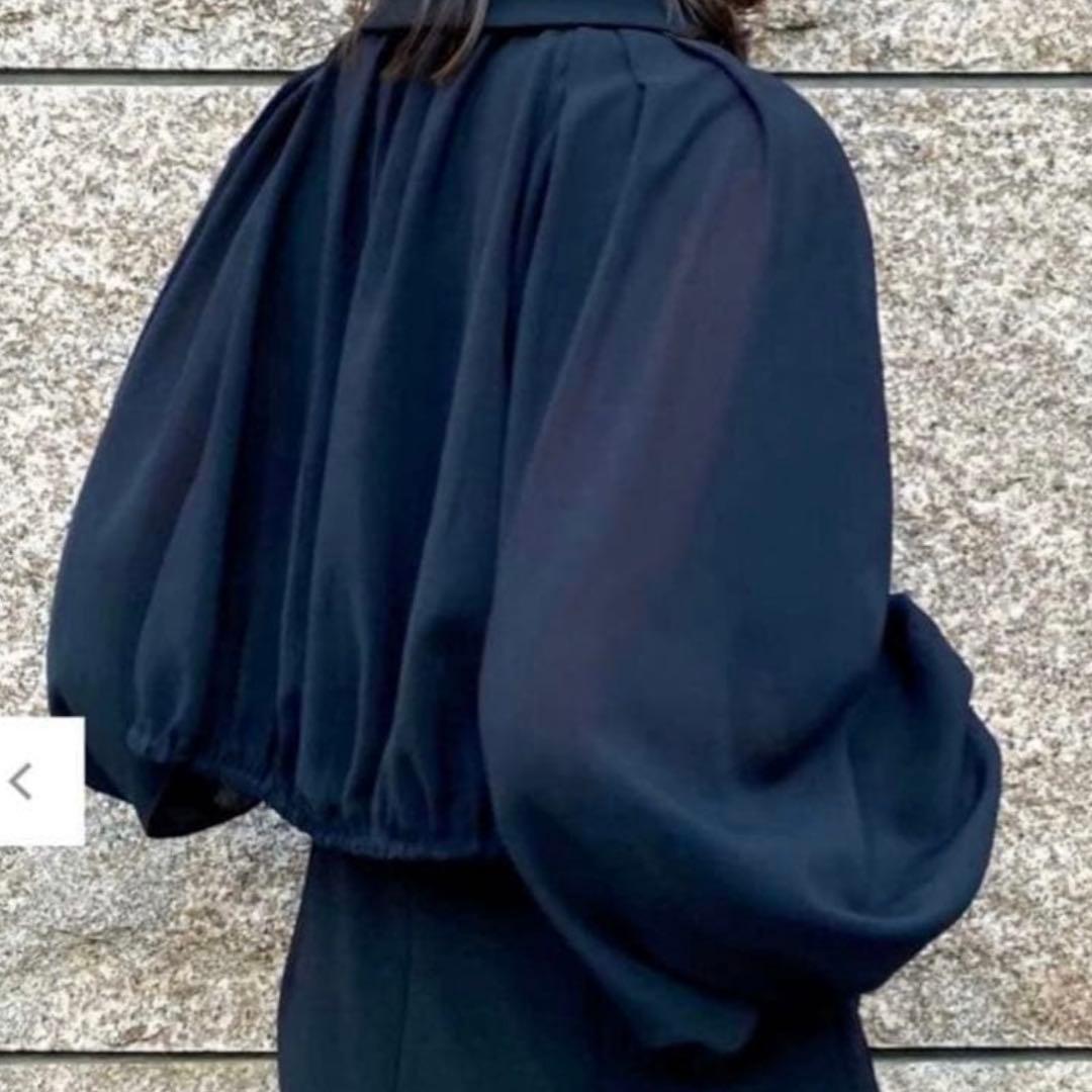 未使用級 グレースコンチネンタル ワンピース シアスリーブレイヤードレス 現行品