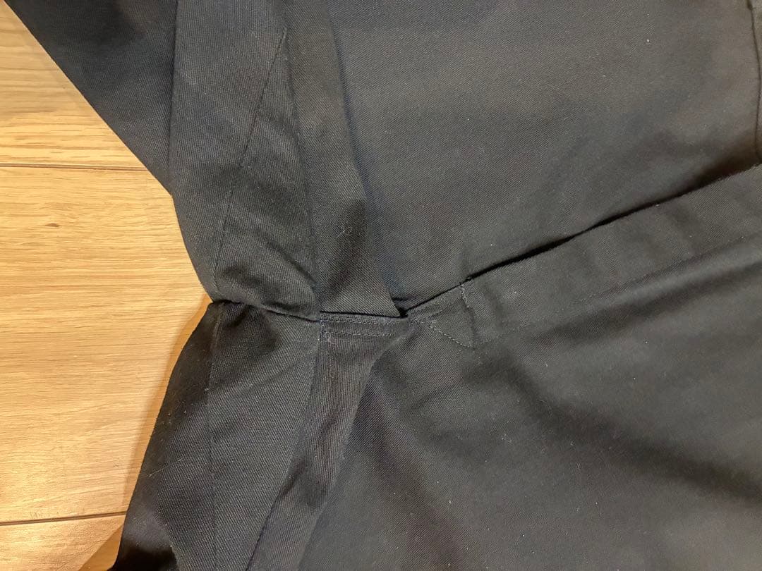 値下げ。Dickies 黒　チビタグ　80年