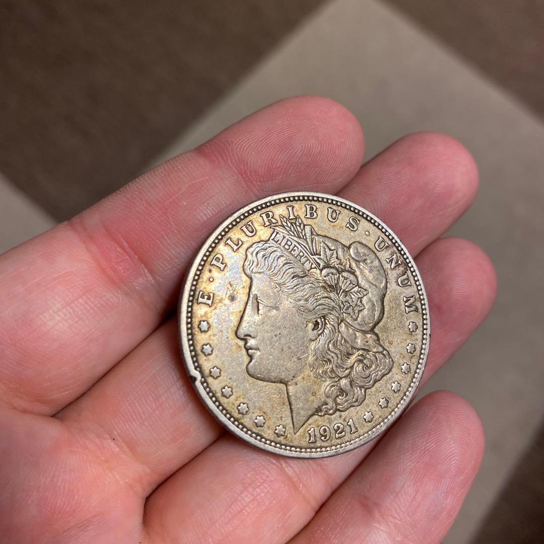 み*く様 1921 モルガン・ダラー 銀貨 1ドル