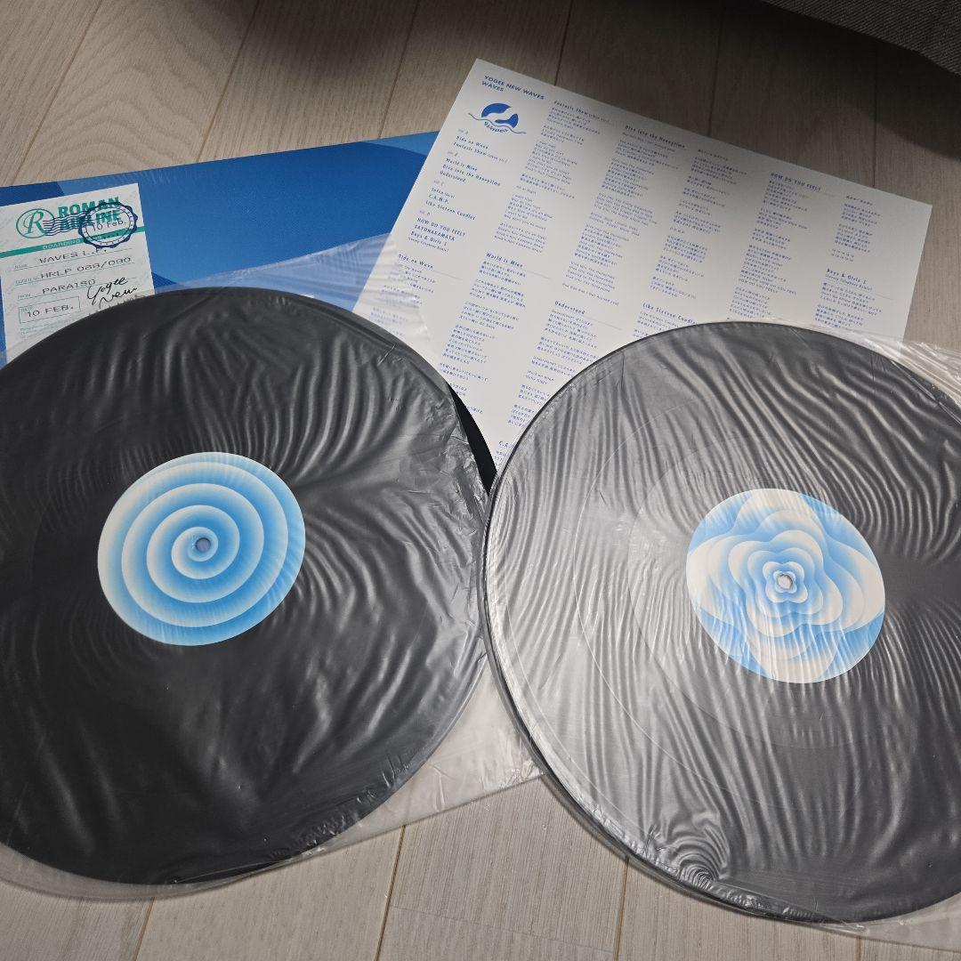 Yogee New Waves / Waves レコード 2枚組 シュリンク