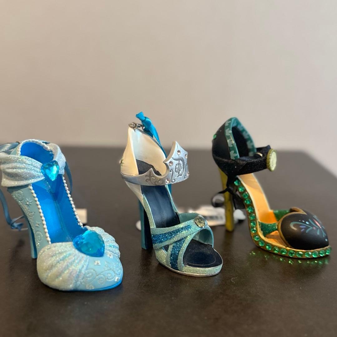 ディズニー　プリンセス　オーナメント　アナ　シンデレラ　オーロラ姫　キーホルダー