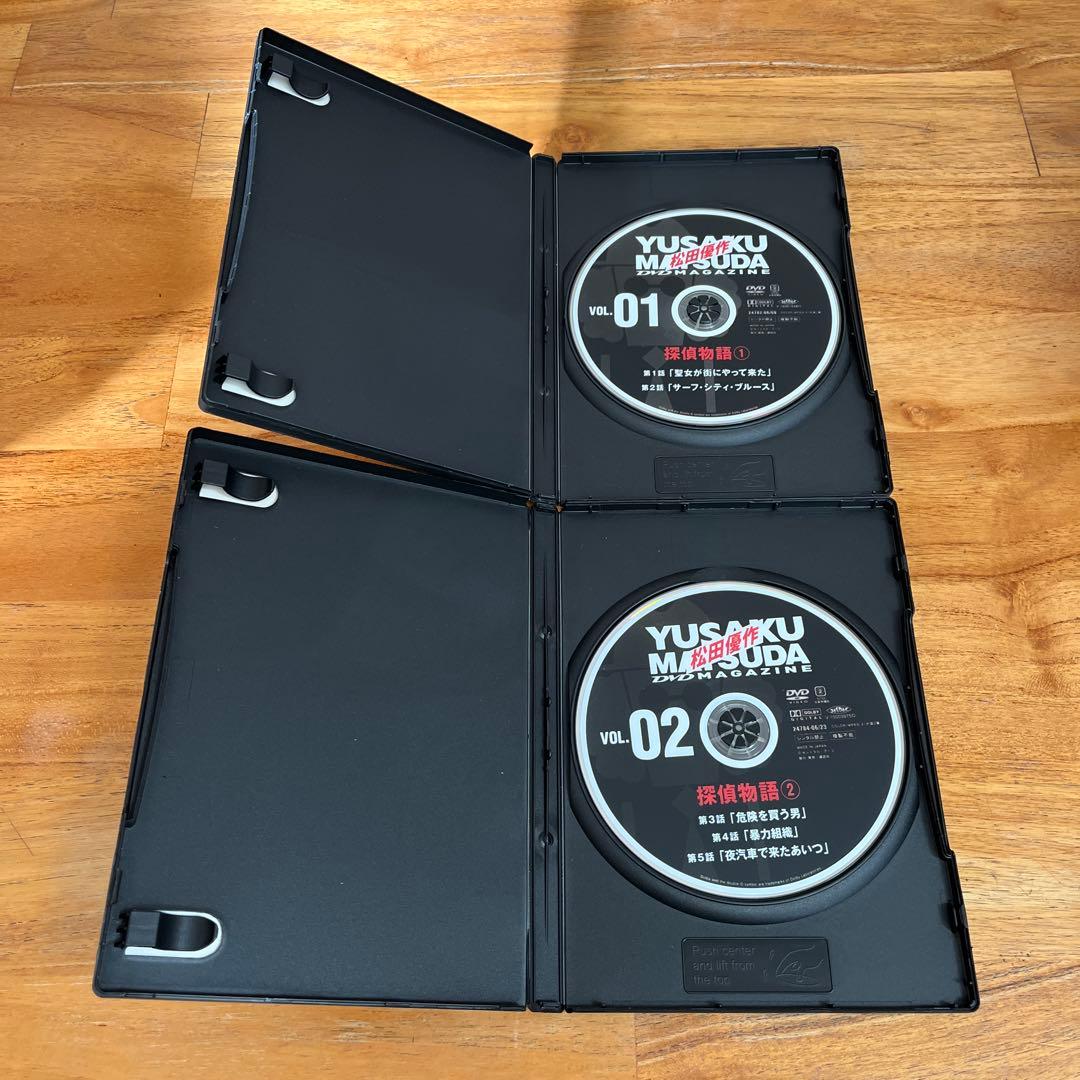 松田優作 DVD マガジン vol.1〜13、15セット！