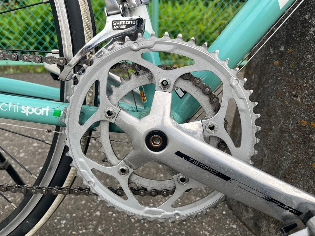 【QaDa】Bianchi ROMA 2 クロスバイク チェレステ