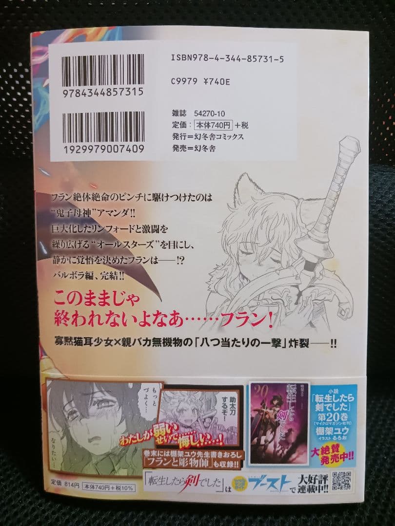 転生したら剣でした 19、他