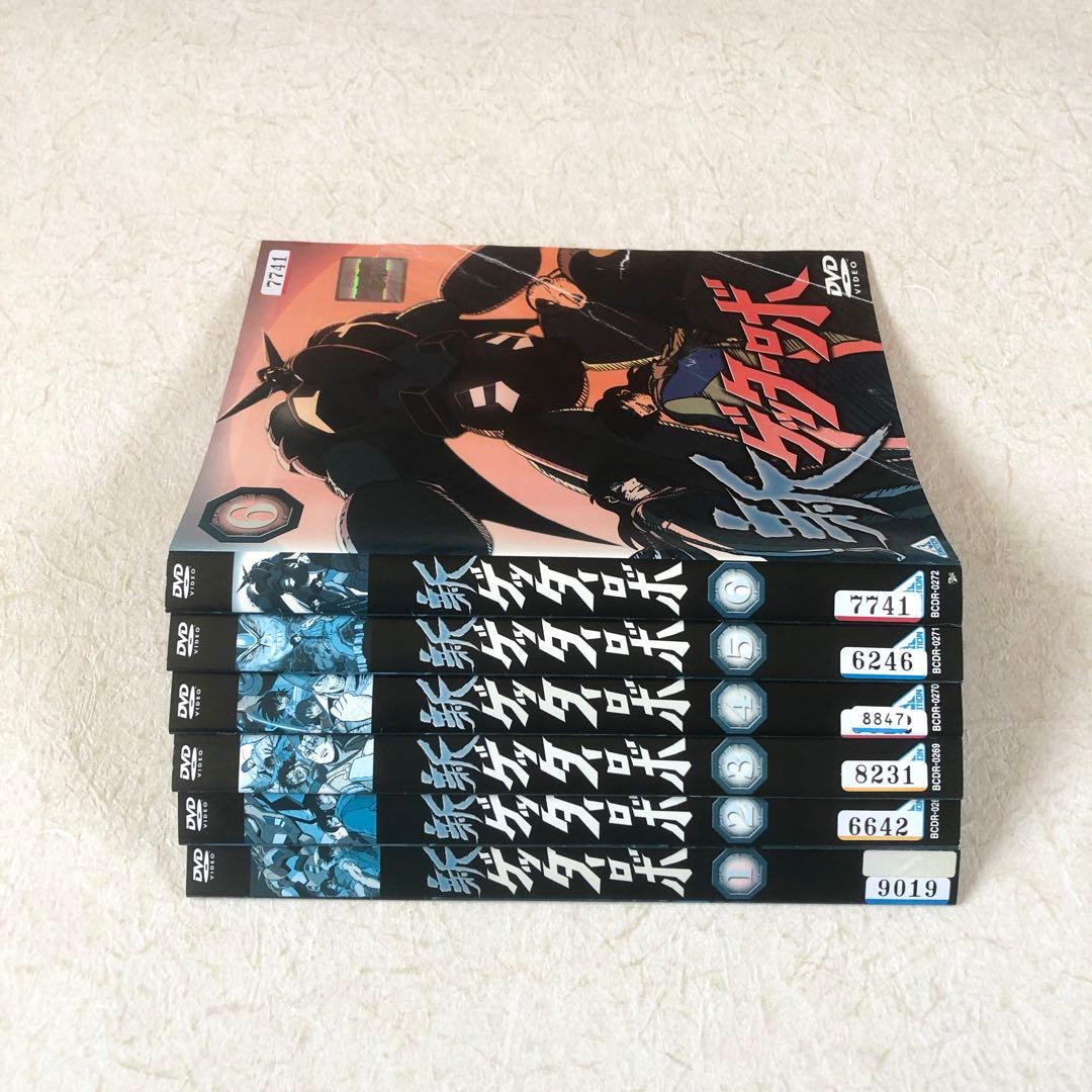 新ゲッターロボ 全６巻 DVDレンタル落ち