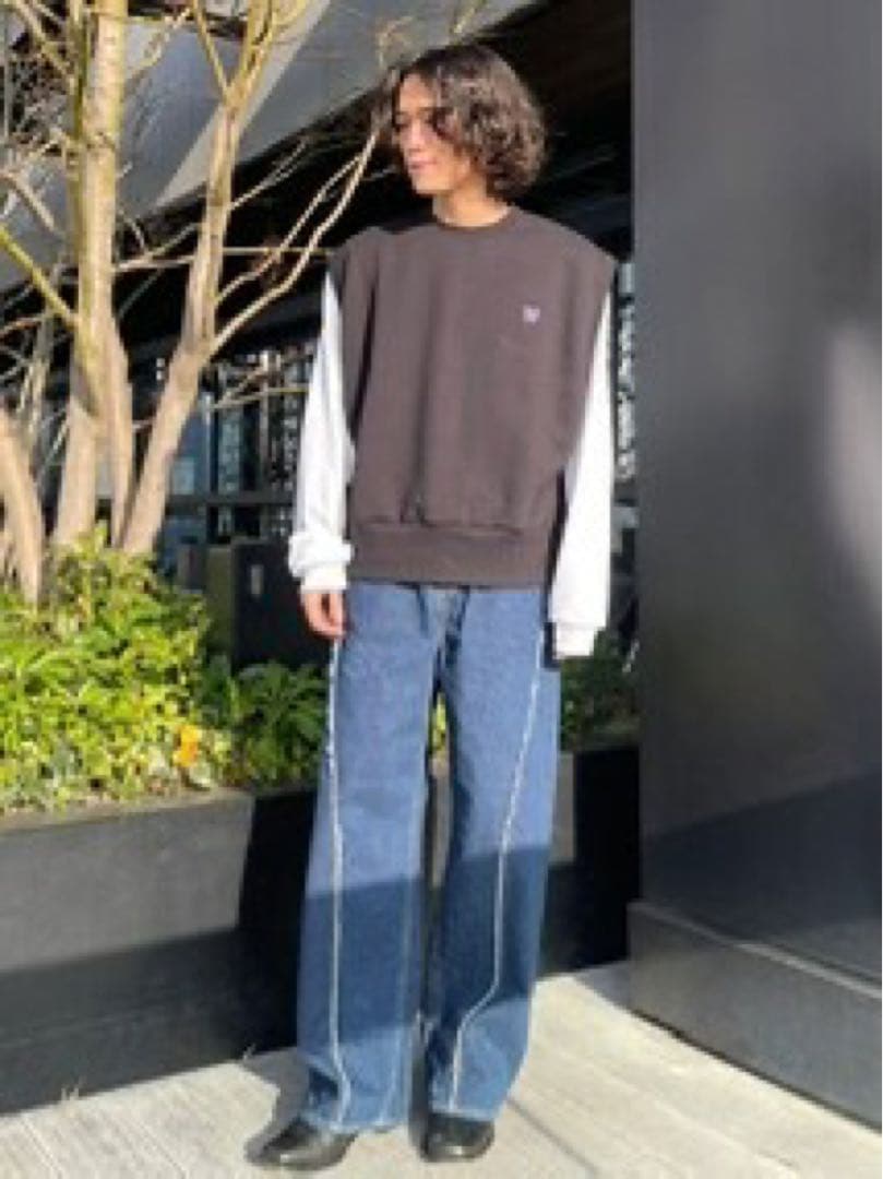 Needles スリーブレスベスト xs