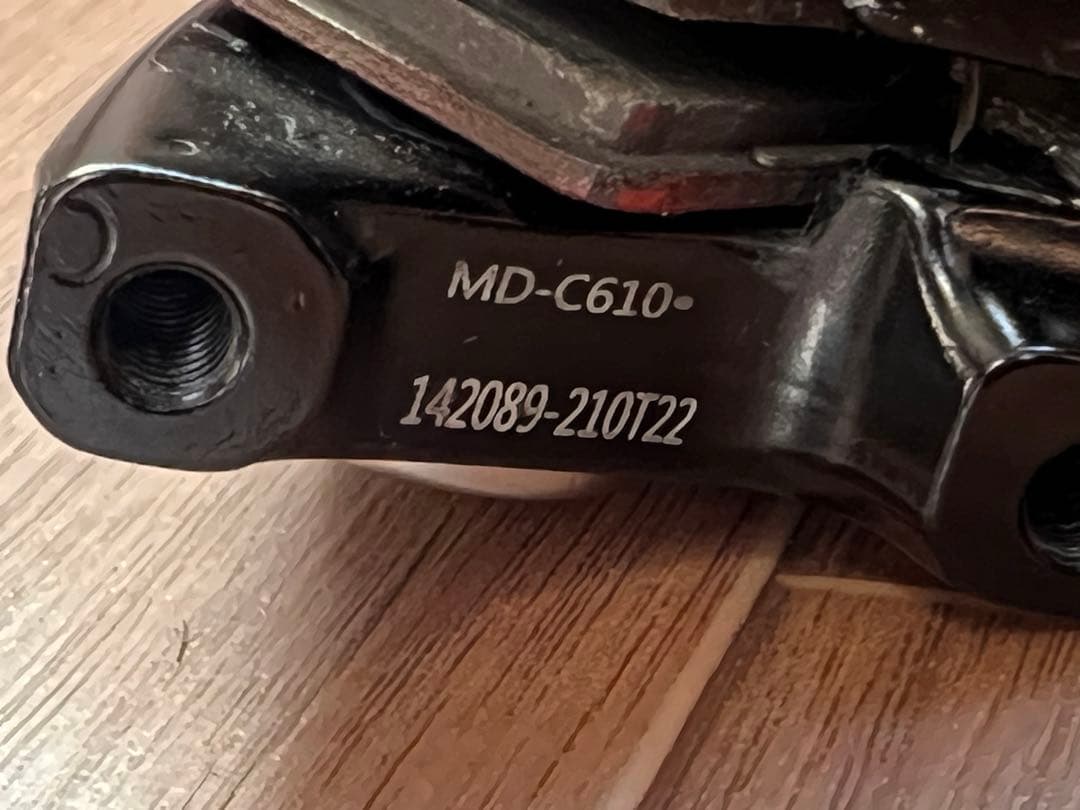 TRP SPYRE MD-C610 両面駆動機械式ディスクブレーキ 前後セット