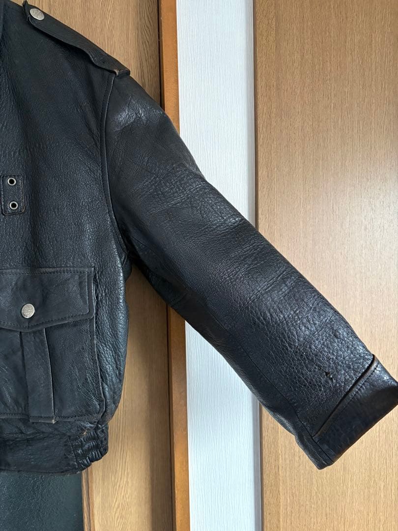 【Harley-Davidson】　ポリスマン　レザージャケット　90年代