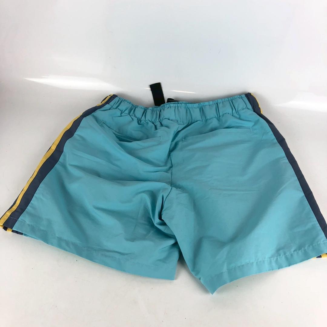 adidas × HUMAN MADE ウィンドショーツ 水色 Lサイズ