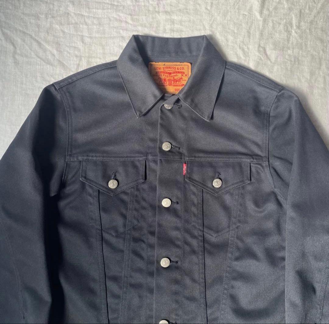 LEVIS 3rd 70505 ブラック トラッカージャケット サード 38