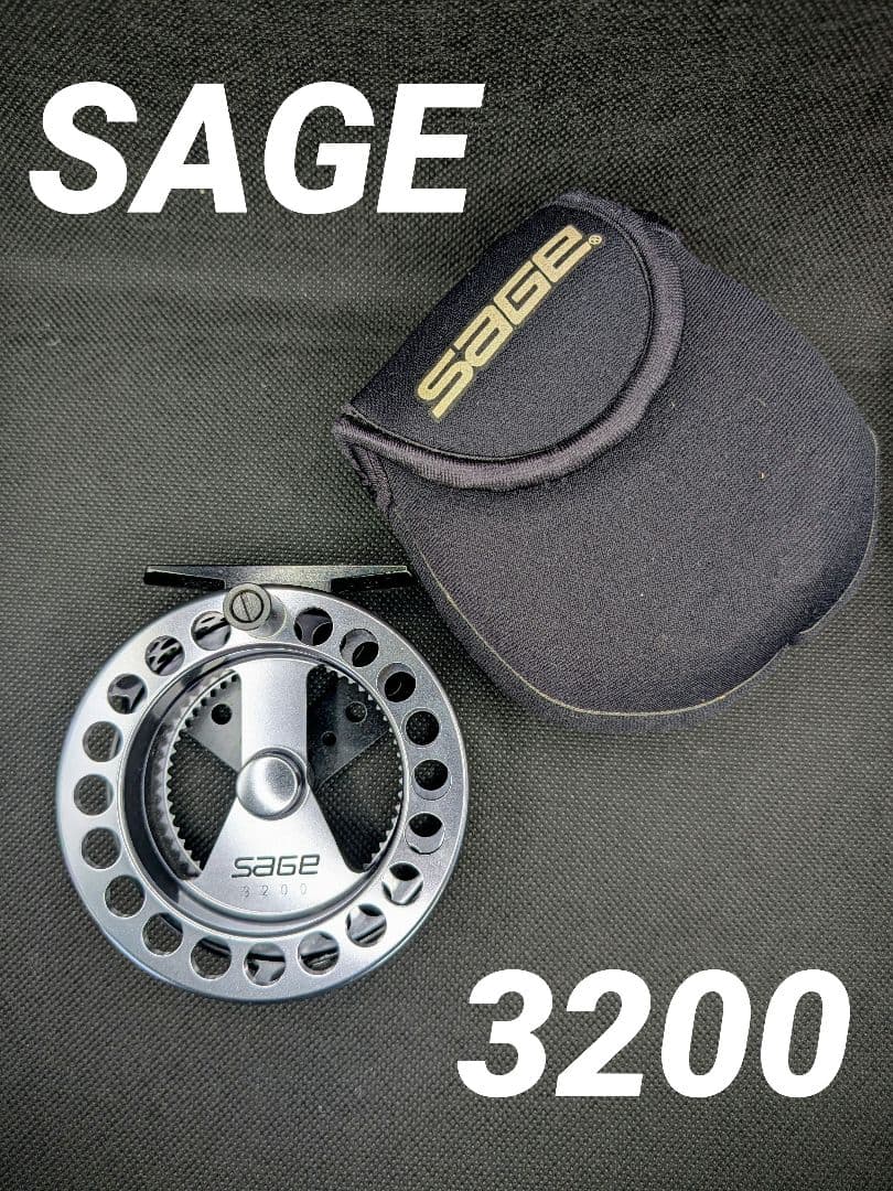セージ SAGE Click＆Pawl 3200 #3〜4 シルバー ケース付き