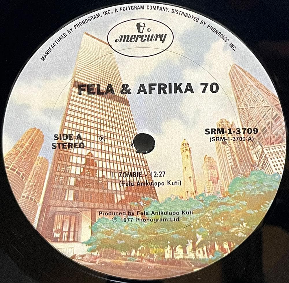 ZOMBIE / FELA & AFRIKA 70　USオリジナル