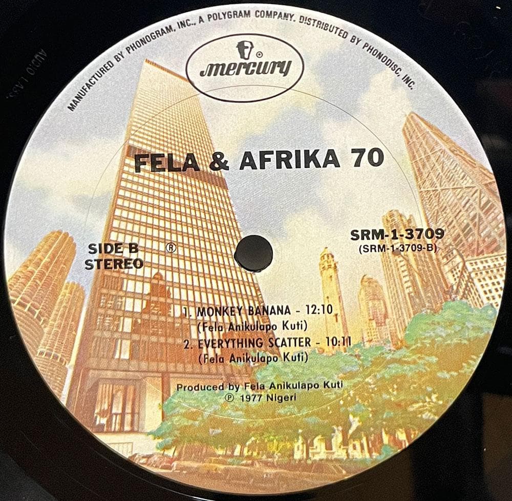 ZOMBIE / FELA & AFRIKA 70　USオリジナル