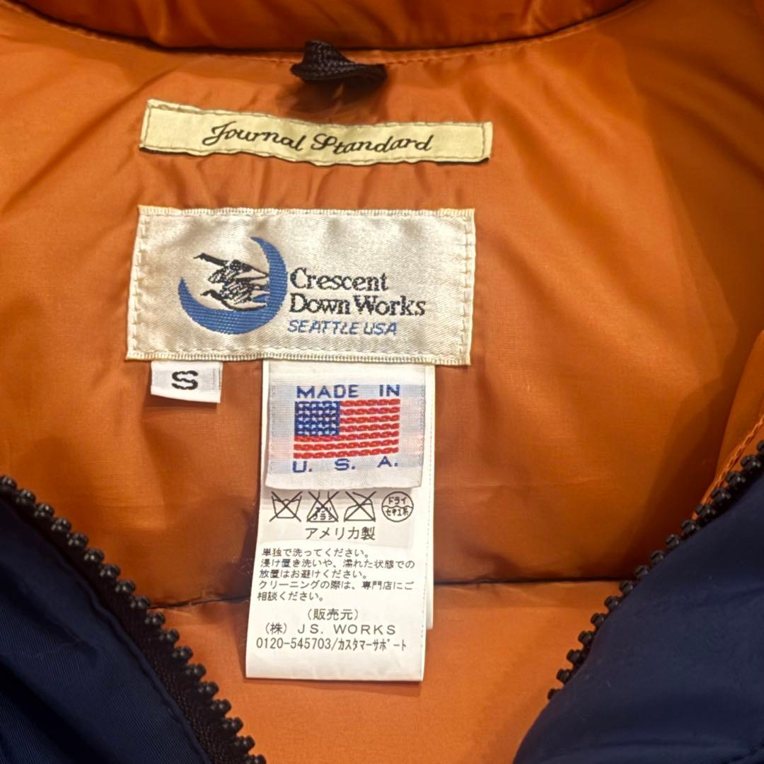 00s【美品】USA製 CrescentDownWorks × journal
