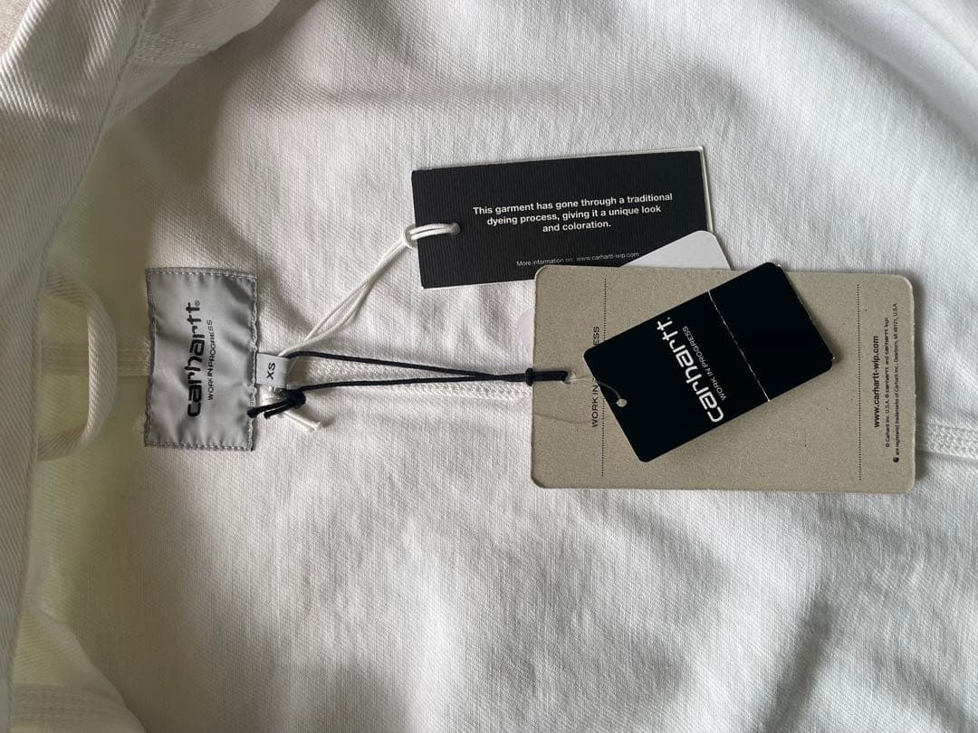 Carhartt ホワイト デニムジャケット xs