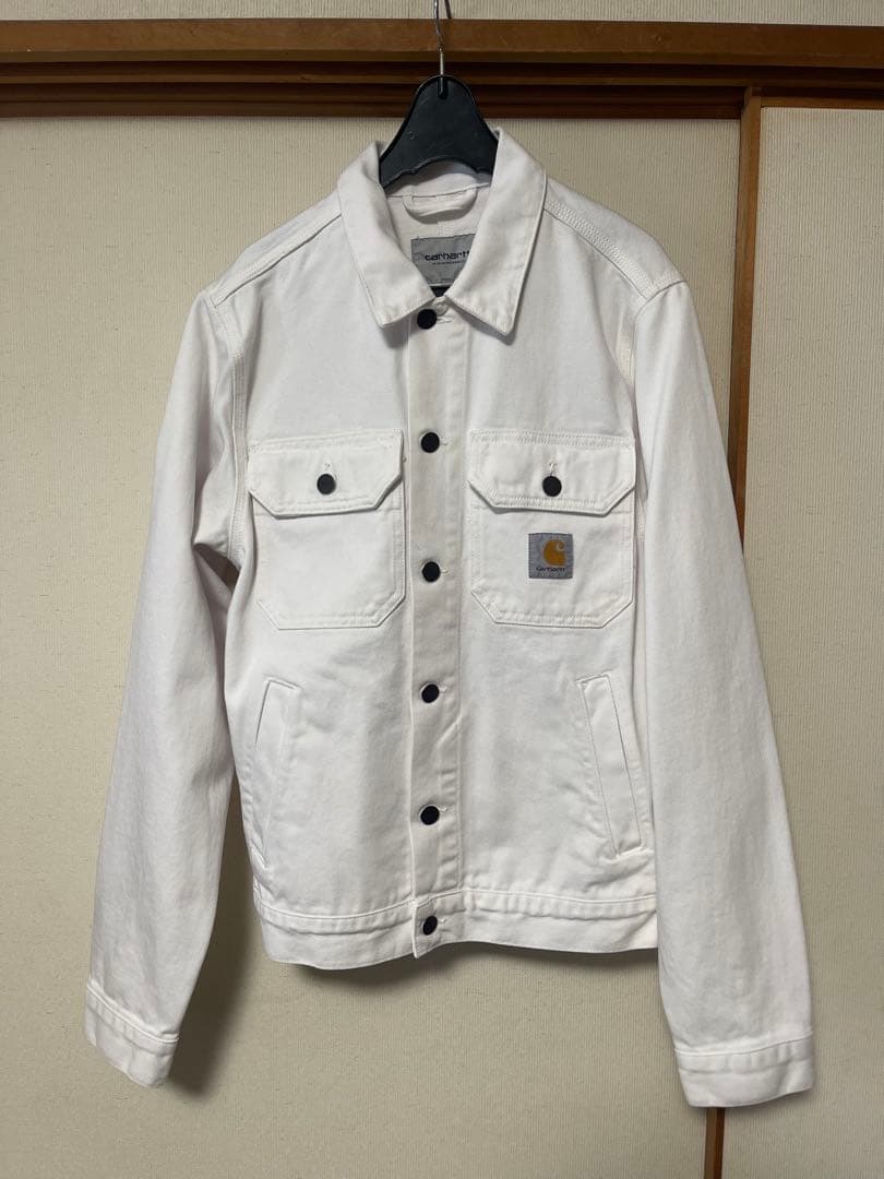 Carhartt ホワイト デニムジャケット xs