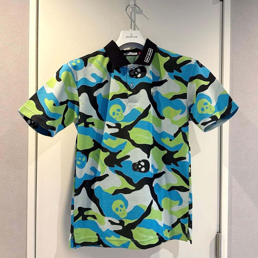 美品 ★ MARK&LONA セットアップ ポロ ショーツ ハーフパンツ
