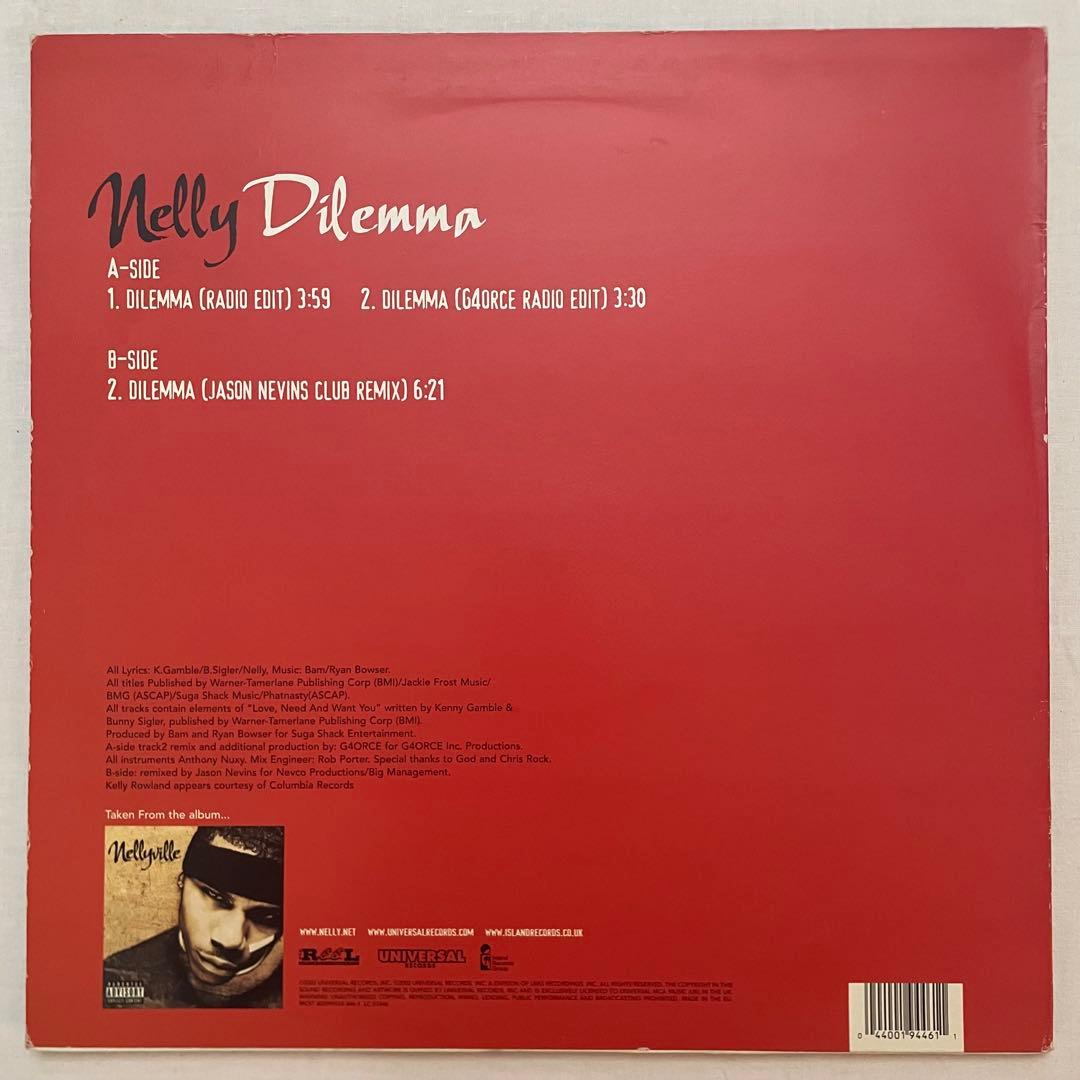 レア Nelly Dilemma レコード 洋楽 HIPHOP RAP R&B