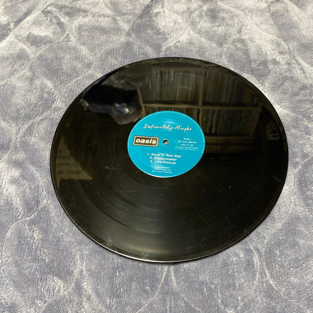 oasis definitely maybe レコード　CRE LP 169