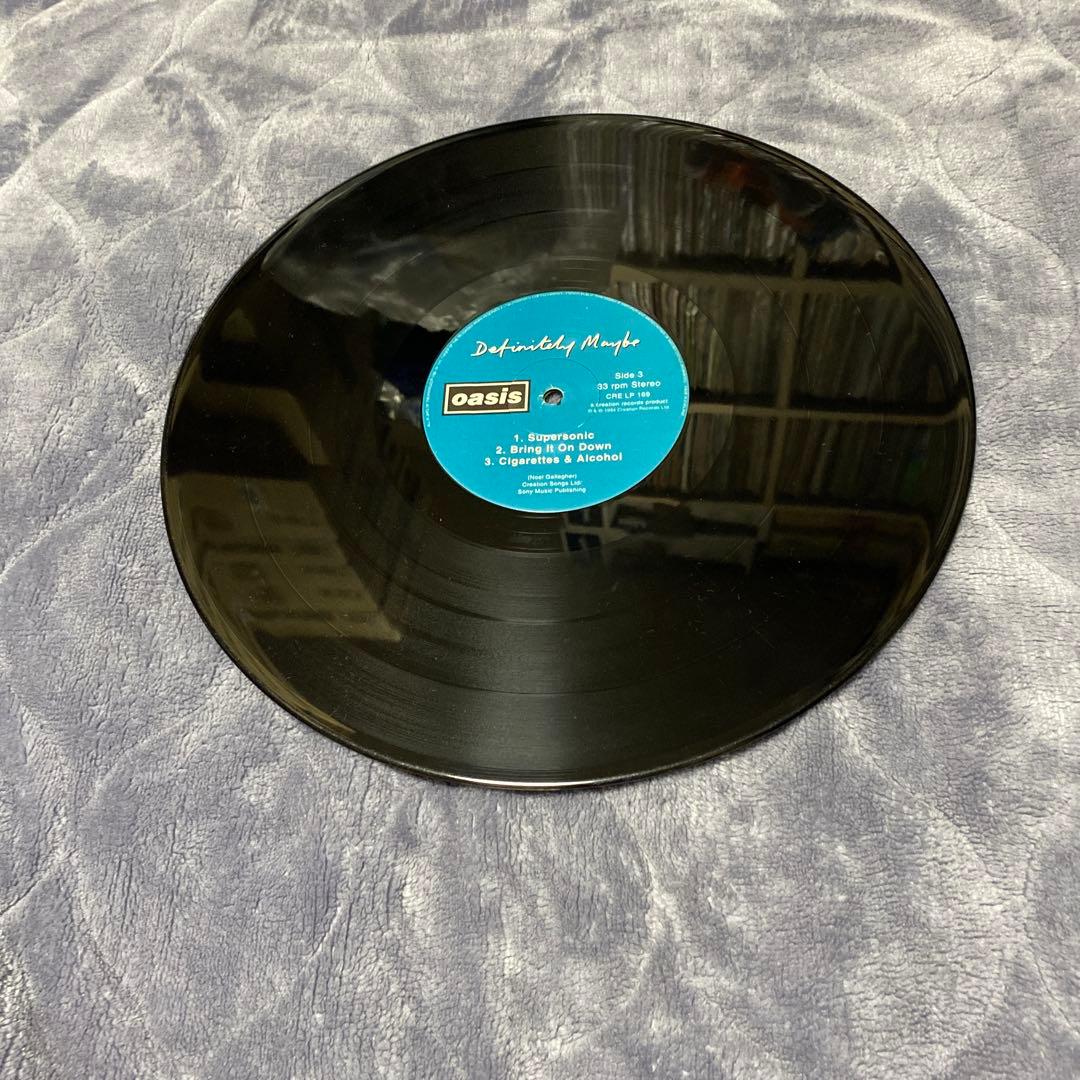 oasis definitely maybe レコード　CRE LP 169