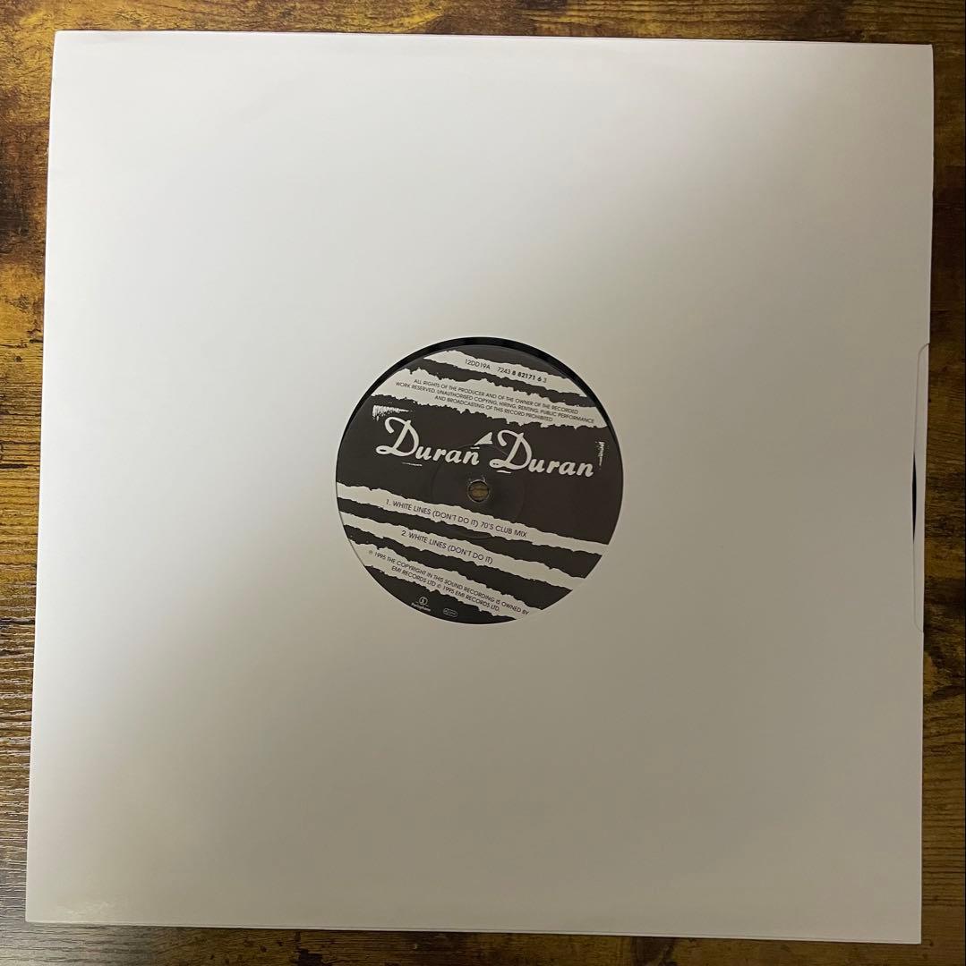Duran Duran「White Lines」12インチアナログレコード※新品