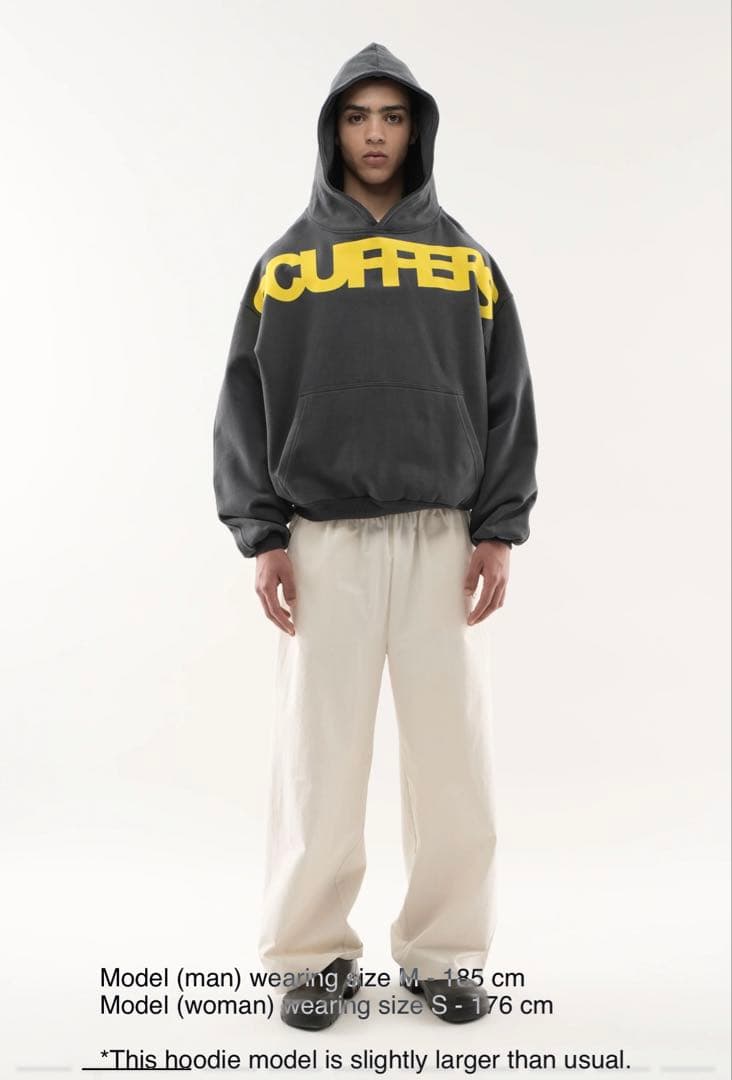 SCUFFERS パーカー ダークグレー