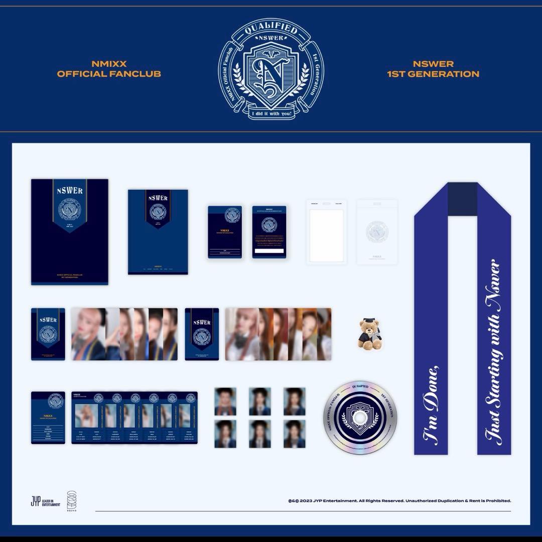 K-POP・アジア NMIXX Fanclub NSWER 1st Official Kit