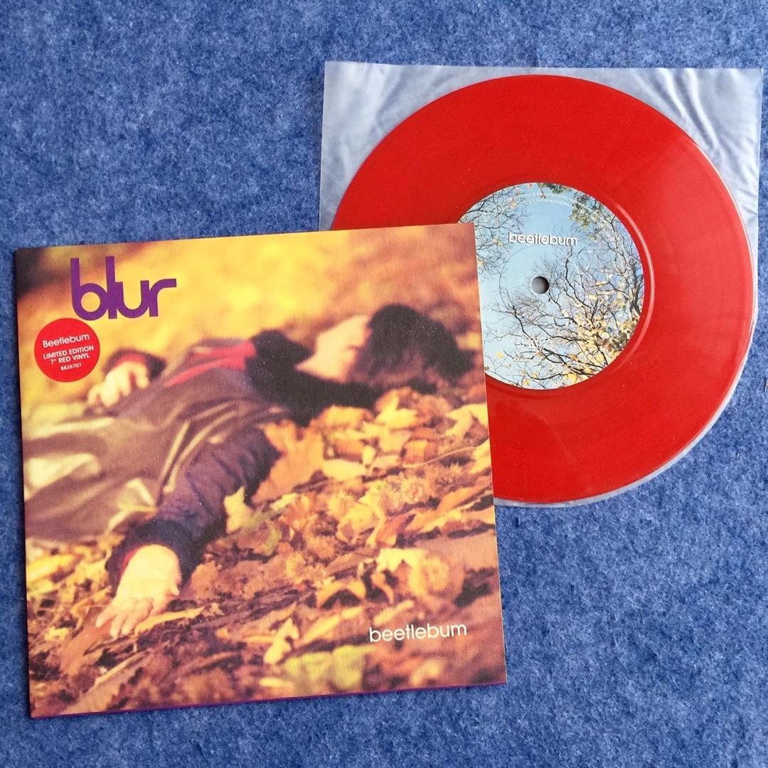 blur - beetlebum / UKオリジナル７インチ / song2