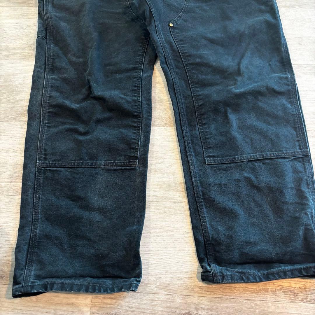 【極太シルエットCarhartt B01 USA製 UFCWタグダブルニー564