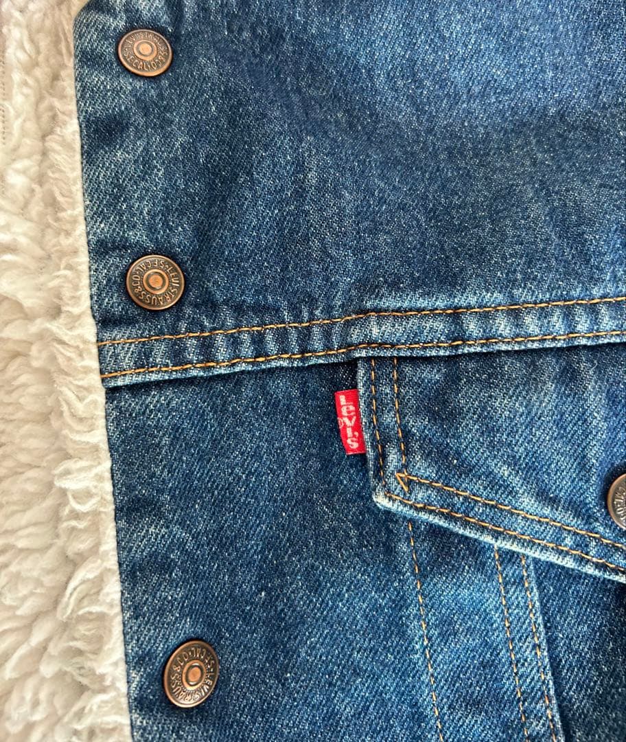 LEVI'S AUTHENTIC デニムボアジャケット サイズ42