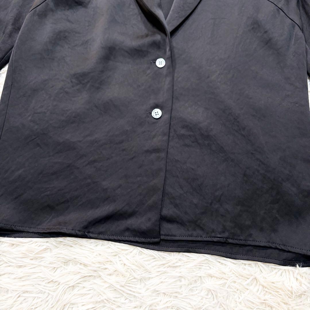 ✨美品✨CLANE TAILORED SATIN SHIRT