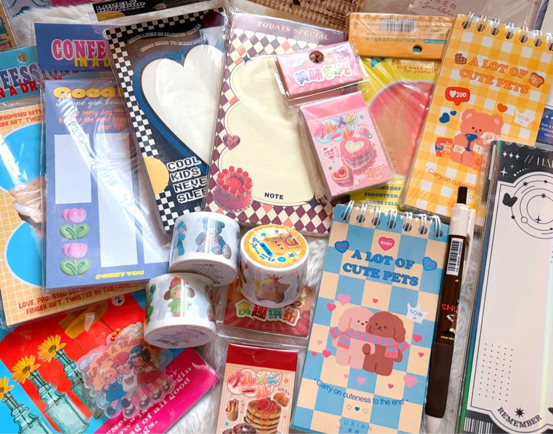 大量 文房具 まとめ売り セット 紙もの サイズ80 ④