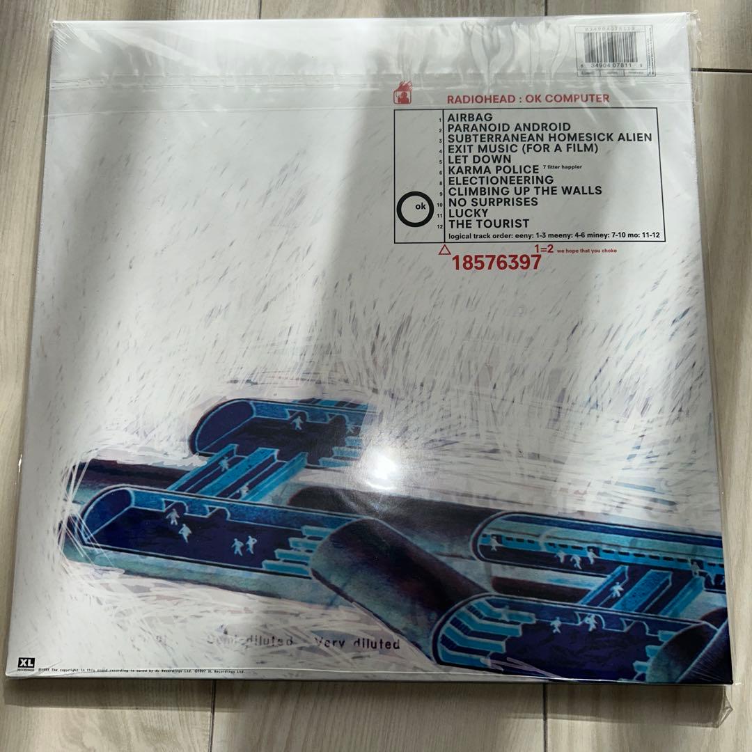 RADIOHEAD OK COMPUTER レコード