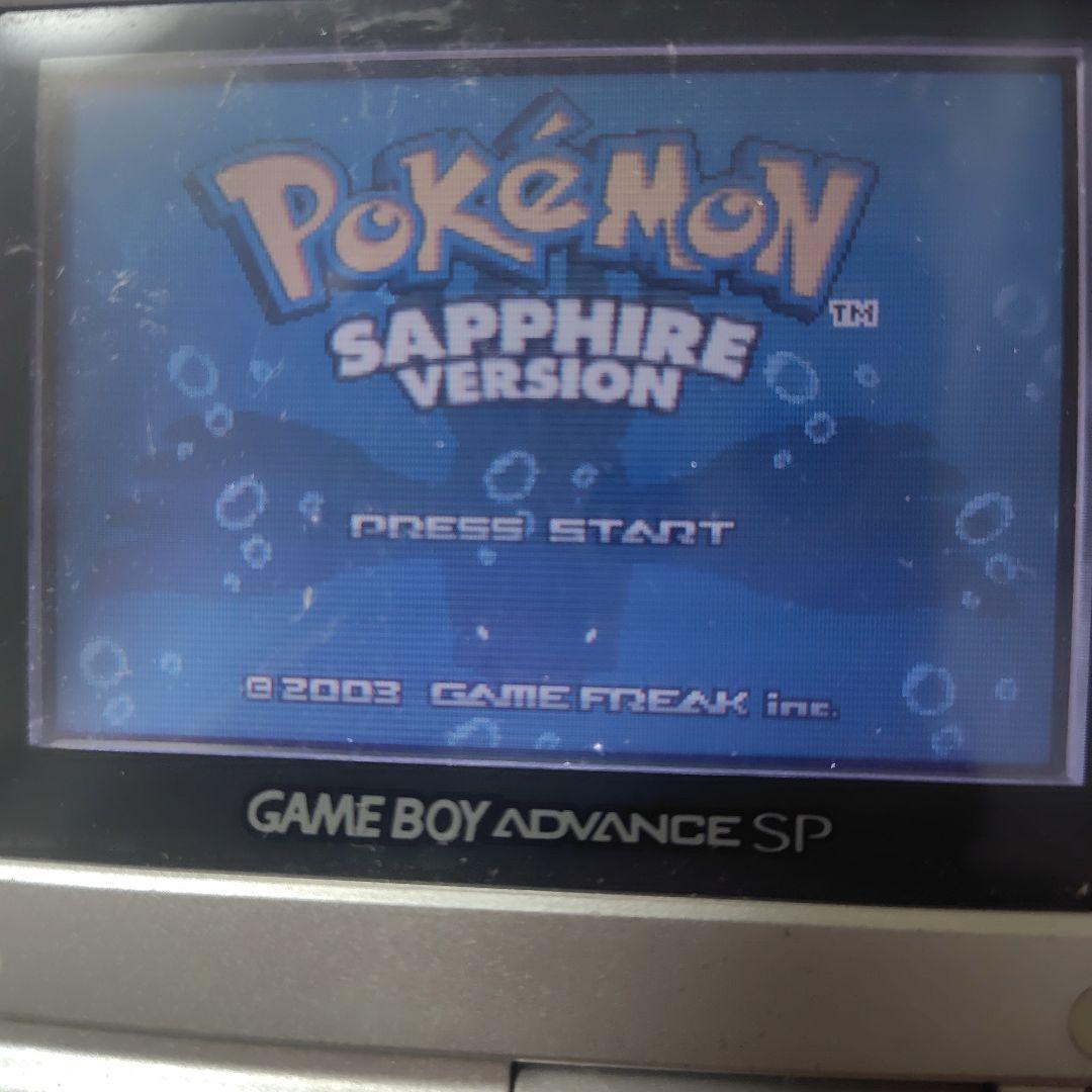 【正規品】ポケットモンスターサファイア北米版【電池交換済み】