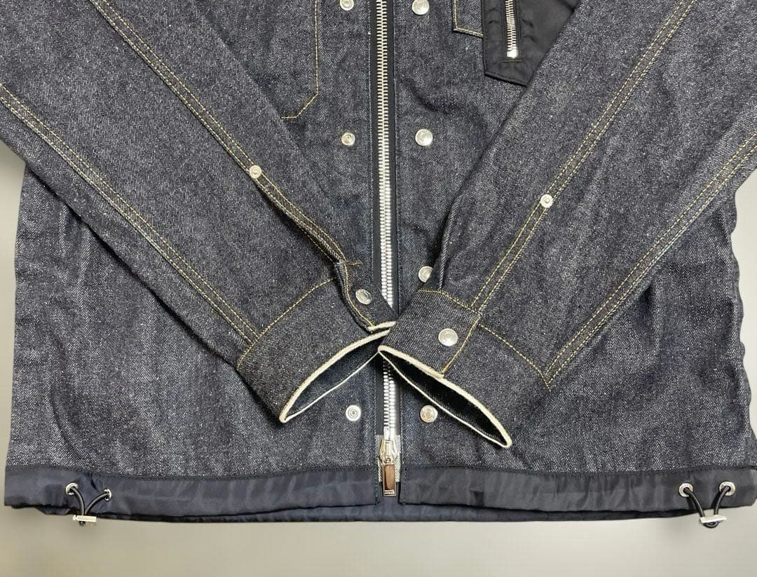 【DIOR×sacai】 デニム　ジャケット　size48