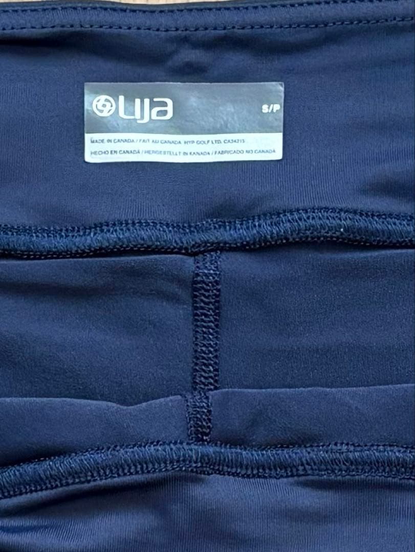 lija スコート　スカート 海外Ｓ　ネイビー